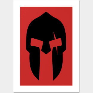 300 - Leonidas Spartan helmet Posters and Art